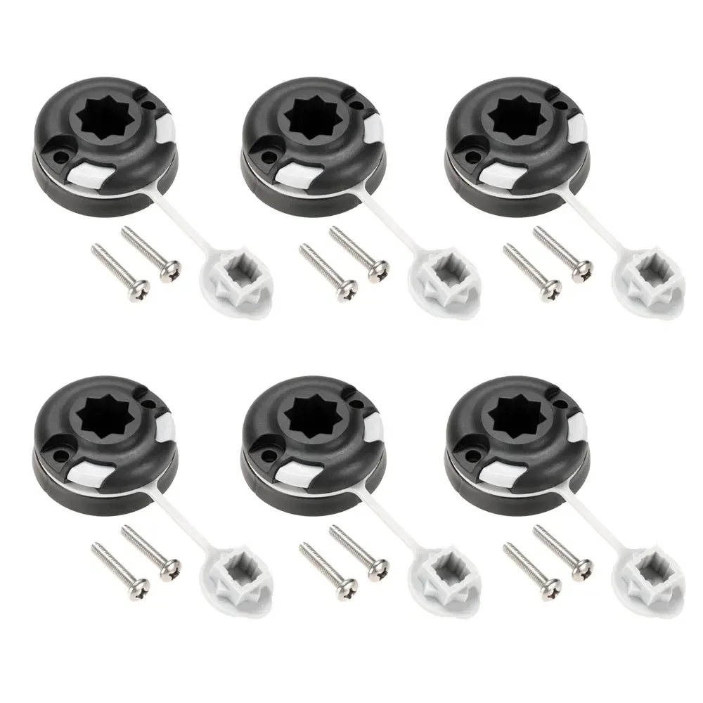 Fish Finder Mount - 8/6/4/1pc canoa caiaque estrela base de
