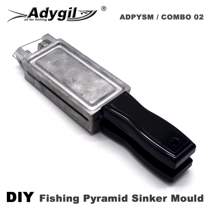 Adygil-Molde de Chumbada Pirâm - Fishing Depth Finder avaliação e preço