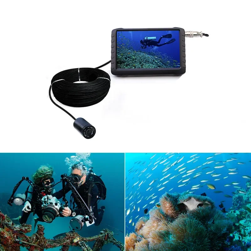 Câmera de vídeo subaquática po - Fish Finder Cable avaliação e preço